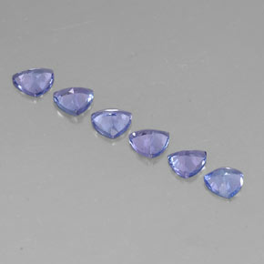  ct natürliche blauer Tansanit-Edelsteine, Trillion, VVS-VS
