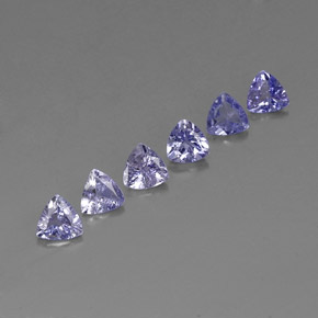  ct natürliche blauer Tansanit-Edelsteine, Trillion, VVS-VS