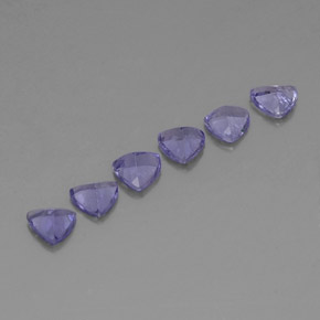  ct natürliche blauer Tansanit-Edelsteine, Trillion, VVS-VS