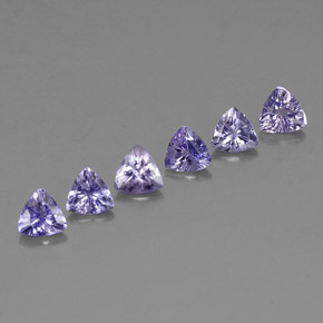  ct natürliche blauer Tansanit-Edelsteine, Trillion, VVS-VS