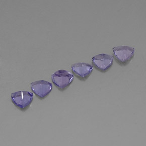  ct natürliche blauer Tansanit-Edelsteine, Trillion, VVS-VS