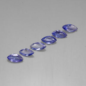 1.86 ct natürliche violett-blau Tansanit-Edelsteine, Marquise, VVS-VS