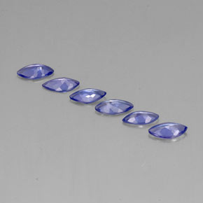 1.86 ct natürliche violett-blau Tansanit-Edelsteine, Marquise, VVS-VS