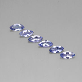 1.72 ct natürliche Intense Blue  Tansanit-Edelsteine, Marquise, VVS-VS