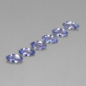 1,80 ct natürliche blauer Tansanit-Edelsteine, Marquise, VVS-VS