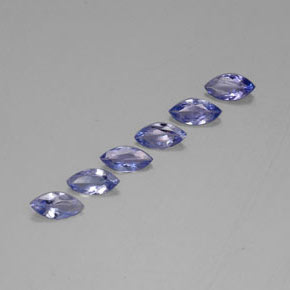  ct natürliche blauer Tansanit-Edelsteine, Marquise, VVS-VS