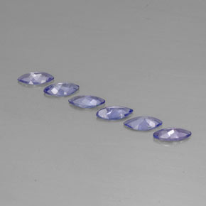  ct natürliche blauer Tansanit-Edelsteine, Marquise, VVS-VS