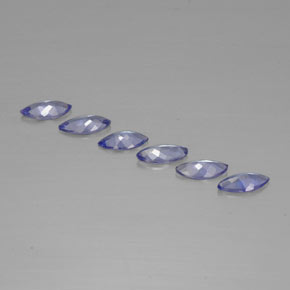 1,77 ct natürliche blauer Tansanit-Edelsteine, Marquise, VVS-VS