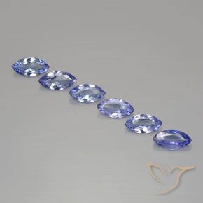 2.10ctw Natürlicher Mittleres Marineblau Tansanit, Marquise, VVS-VS