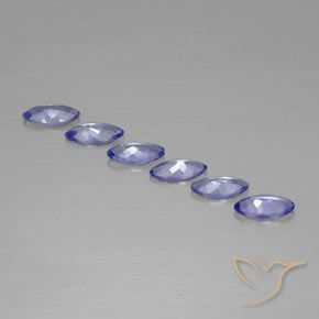 2.10 ct natürliche Mittleres Marineblau Tansanit-Edelsteine, Marquise, VVS-VS