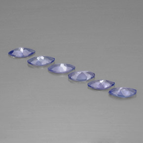 1,82 ct natürliche blauer Tansanit-Edelsteine, Marquise, VVS-VS