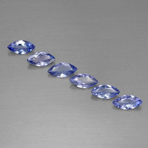 1,78 ct natürliche blauer Tansanit-Edelsteine, Marquise, VVS-VS