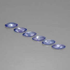 1,78 ct natürliche blauer Tansanit-Edelsteine, Marquise, VVS-VS