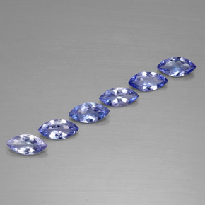 ct natürliche blauer Tansanit-Edelsteine, Marquise, VVS-VS