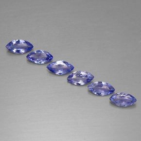  ct natürliche blauer Tansanit-Edelsteine, Marquise, VVS-VS
