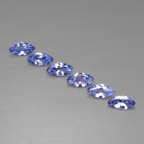  ct natürliche blauer Tansanit-Edelsteine, Marquise, VVS-VS