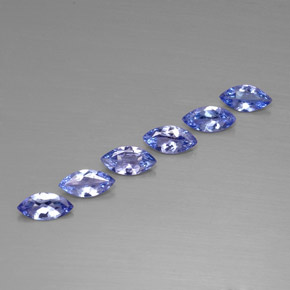  ct natürliche blauer Tansanit-Edelsteine, Marquise, VVS-VS