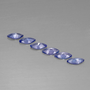  ct natürliche blauer Tansanit-Edelsteine, Marquise, VVS-VS