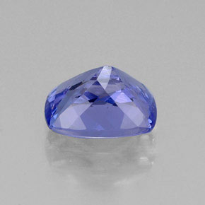 1,26 ctw natürlicher blauer Tansanit, Kissenschliff, VVS