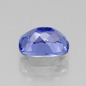 0,97 ctw natürlicher blauer Tansanit, Kissenschliff, VVS