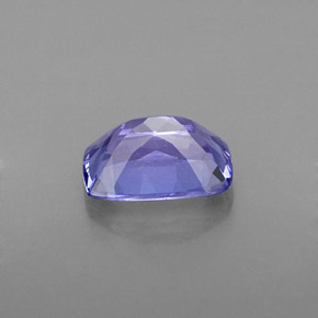 1,20 ctw natürlicher blauer Tansanit, Kissenschliff, VVS