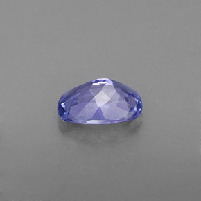 0,81 ctw natürlicher blauer Tansanit, Kissenschliff, VVS