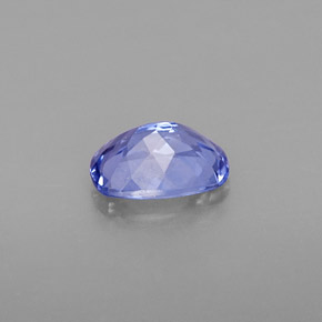 0,81 ctw natürlicher blauer Tansanit, Kissenschliff, VVS