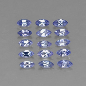  ct natürliche blauer Tansanit-Edelsteine, Marquise, VVS-VS