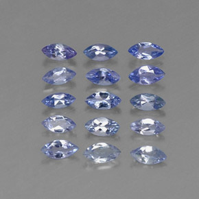  ct natürliche blauer Tansanit-Edelsteine, Marquise, VVS-VS