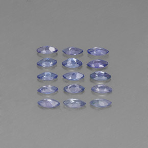  ct natürliche blauer Tansanit-Edelsteine, Marquise, VVS-VS