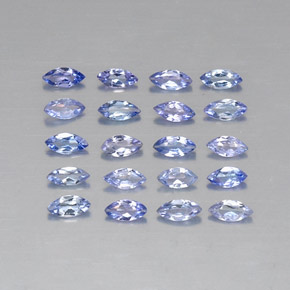  ct natürliche blauer Tansanit-Edelsteine, Marquise, VVS-VS