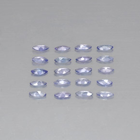  ct natürliche blauer Tansanit-Edelsteine, Marquise, VVS-VS