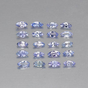  ct natürliche blauer Tansanit-Edelsteine, Marquise, VVS-VS