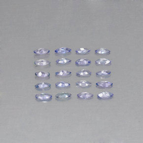  ct natürliche blauer Tansanit-Edelsteine, Marquise, VVS-VS