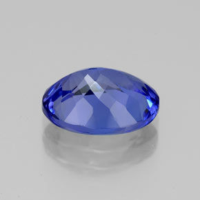 2,80 ctw natürlicher blauer Tansanit, Oval Schliff, VVS
