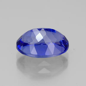 3,33 ctw natürlicher blauer Tansanit, Oval Schliff, VVS