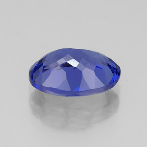 3,15 ctw natürlicher blauer Tansanit, Oval Schliff, VVS