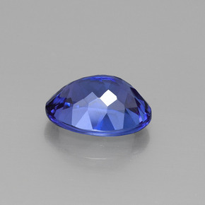 2,12 ctw natürlicher blauer Tansanit, Oval Schliff, VVS