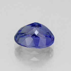 2,49 ctw natürlicher blauer Tansanit, Oval Schliff, VVS-VS