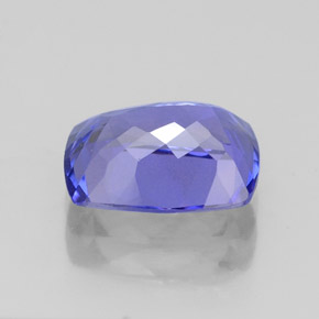 2,36 ctw natürlicher blauer Tansanit, Kissenschliff, VVS