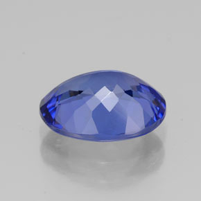 2,76 ctw natürlicher blauer Tansanit, Oval Schliff, VVS