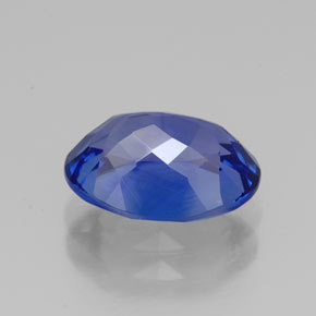 2,71 ctw natürlicher blauer Tansanit, Oval Schliff, IF