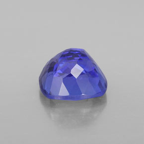 2,44 ctw natürlicher blauer Tansanit, Kissenschliff, VVS
