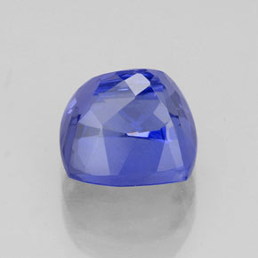 3,13 ctw natürlicher blauer Tansanit, Kissenschliff, VVS