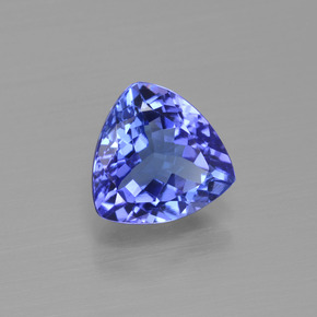 1,84 ctw natürlicher blauer Tansanit, Trillion, VVS
