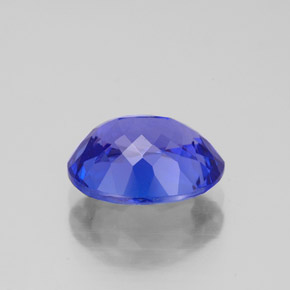 2,81 ctw natürlicher blauer Tansanit, Oval Schliff, VVS