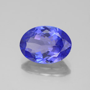 2,83 ctw natürlicher blauer Tansanit, Oval Schliff, VVS-VS