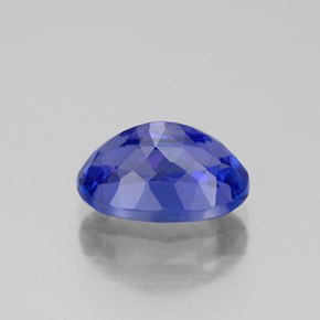2,66 ctw natürlicher blauer Tansanit, Oval Schliff, VVS