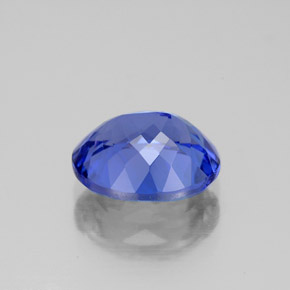 2,70 ctw natürlicher blauer Tansanit, Oval Schliff, VVS