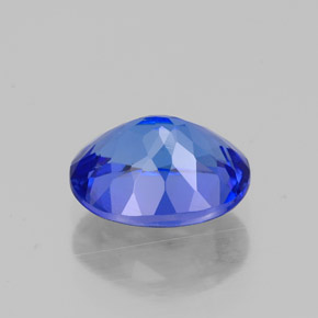 1,60 ctw natürlicher blauer Tansanit, Oval Schliff, VVS-VS